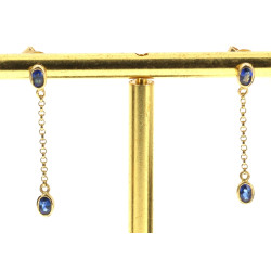 Paire de boucles d'oreilles pendantes en