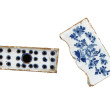 DELFT milieu XVIIIème - Paire de pique-f