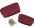 FURLA - Deux pochettes couleur lie de vi