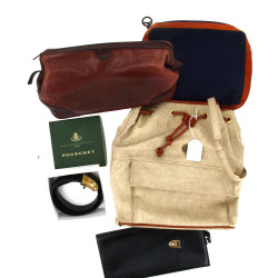 Lot comprenant un sac en toile couleur f