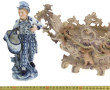 Lot de 3 pièces en porcelaine avec accid