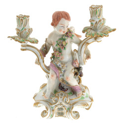 Dans le goût de SAXE - Candélabre à 2 br