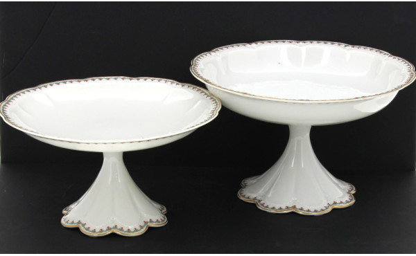 LIMOGES manufacture HAVILAND - Paire de 