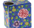DELVAUX Paris - Vase en porcelaine à déc