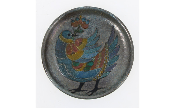 Gisèle TREVOUX dite EFFLAMINE - Assiette