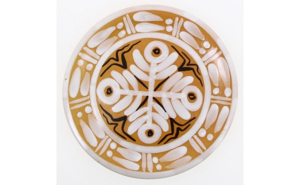 Jos LE CORRE - Petit plat rond à décor s