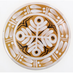 Jos LE CORRE - Petit plat rond à décor s