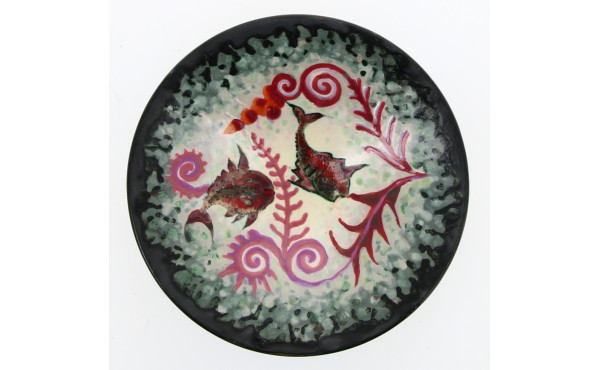 Manufacture FOUILLEN - Assiette en faïen