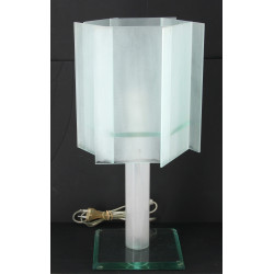 Lampe design en verre, probablement miro