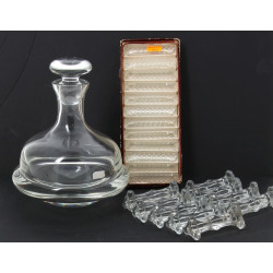 Carafe de bateau avec son bouchon, H 23 