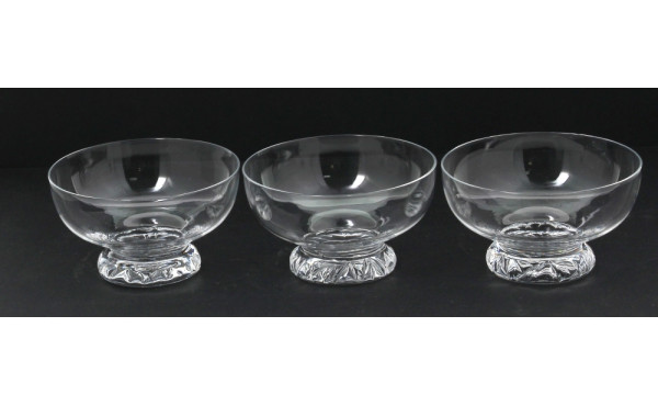 DAUM France - 8 coupelles en cristal, si