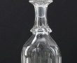 Carafe avec bouchon en cristal, H 25 cm 