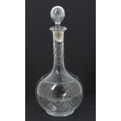 Carafe ancienne en cristal (bouchon acci