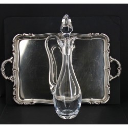 SEVRES - Carafe en cristal avec son bouc
