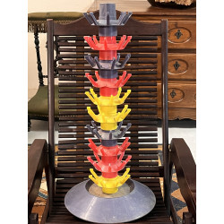 Egoutoir à bouteilles en plastique multi