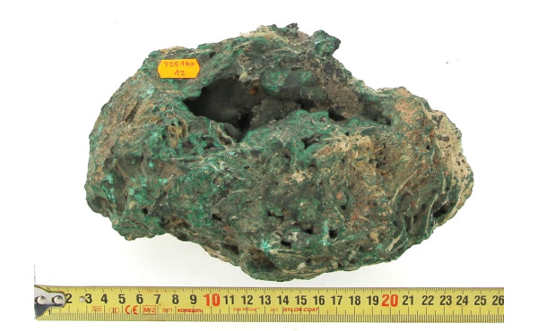 MALACHITE - Bloc de malachite brute L 25