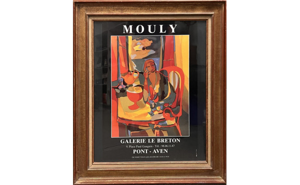 Marcel MOULY (1918-2008) - Affiche d'exp