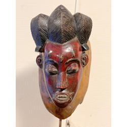 Masque -portrait Baoulé Ndama de jeune f