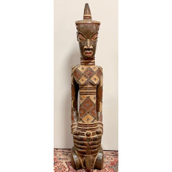 Statue africaine Ndenguese- Buste d'homm