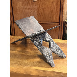 Porte Coran en bois sculpté pliant