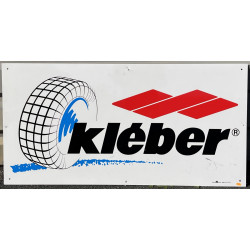 KLEBER - Plaque publicitaire en tôle KLE