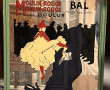 Miroir publicitaire Moulin Rouge La Goul