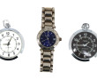 Lot de 3 montres: une montre bracelet fo