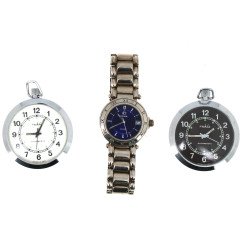 Lot de 3 montres: une montre bracelet fo