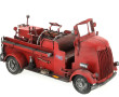 Camion de pompiers en tôle L. 45 x H. 2