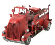 Camion de pompiers en tôle L. 45 x H. 2