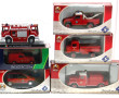 POMPIERS - Lot de 10 véhicules 1:43 en B