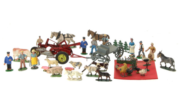 Thème de la FERME - Lot d'animaux, perso