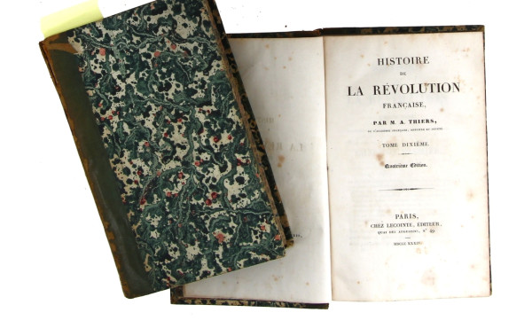 Adolphe THIERS - "Histoire de la Révolut