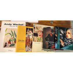 ART - Lot de livres dont "Andy Warhol de
