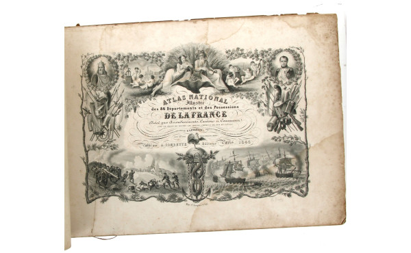Victor LEVASSEUR - " Atlas national illu