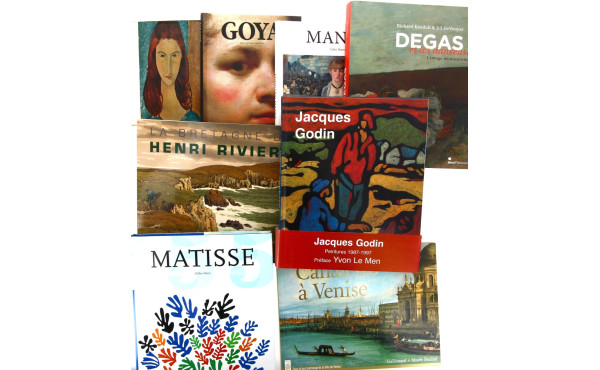 Thème ART - Lot de livres sur la peintur