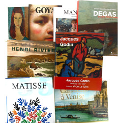 Thème ART - Lot de livres sur la peintur