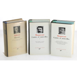 PLEIADE - 3 ouvrages : MAUPASSANT "Conte