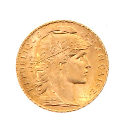 Pièce de 20 f or au Coq et Marianne