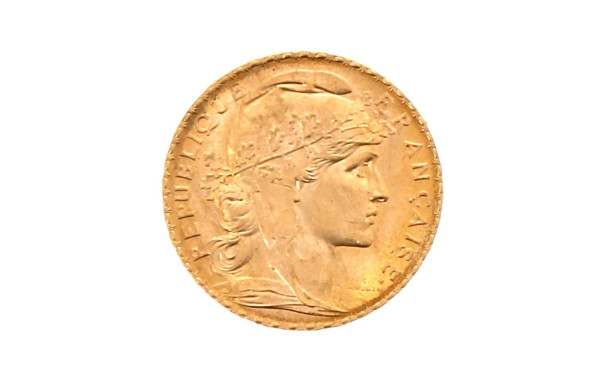 Pièce de 20 f or au Coq et Marianne