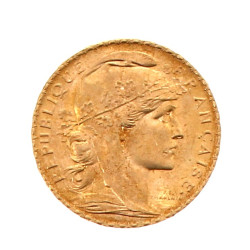 Pièce de 20 f or au Coq et Marianne