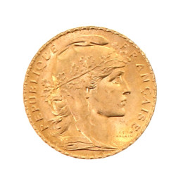 Pièce de 20 f or au Coq et Marianne