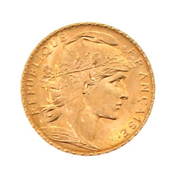 Pièce de 20 f or au Coq et Marianne