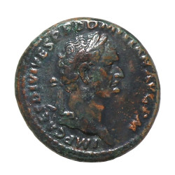 EMPIRE ROMAIN Domitien As - 81/96 R1. A/