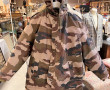 Parka synthétique camouflage militaire X