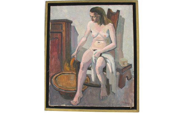 Paul Marie LEPAGE (1909-1976) "Nu fémini