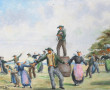René RADIGOIS (Xxème) "Ronde bretonne", 