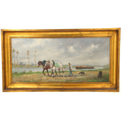 Ecole Française 1ère moitié Xxème "Paysa