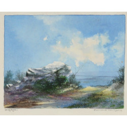 J.M. GAUTIER (Xxème) "Environ de Vers (G