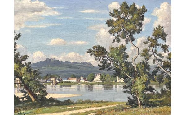 Claude RAMEAU (1876-1955) "Paysage des b